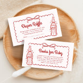 Ready to Pop Soda Baby Shower Books for Baby エンクロージャーカード