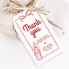 Ready to Pop Soda Baby Shower Favor Tags ギフトタグ