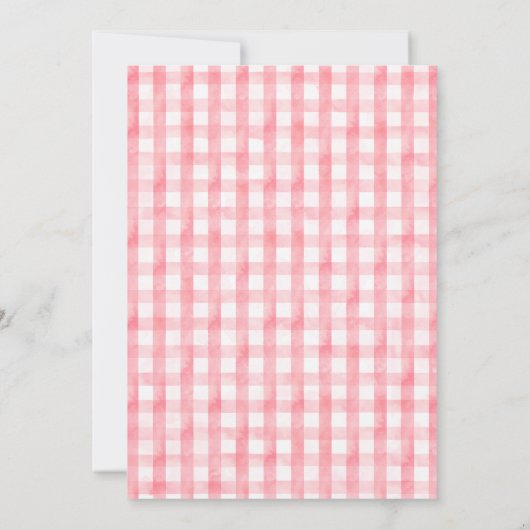 Ready To Pop Soda Bottle Red Bow Baby Shower 招待状 (裏面)