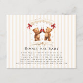 Ready to Pop Teddy Bears Baby Shower Napkins エンクロージャーカード (正面)