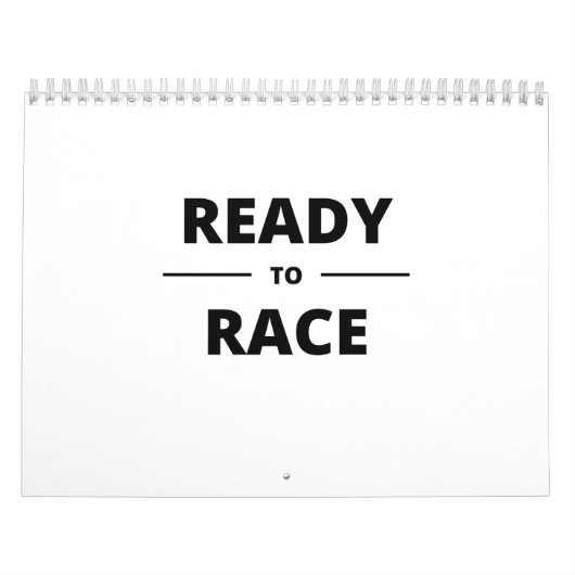 READY TO RACE カレンダー (カバー)