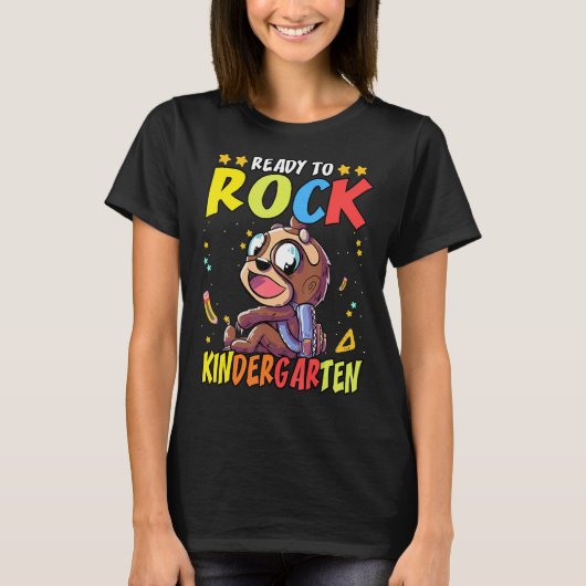 Ready To Rock幼稚園3 Tシャツ (正面)