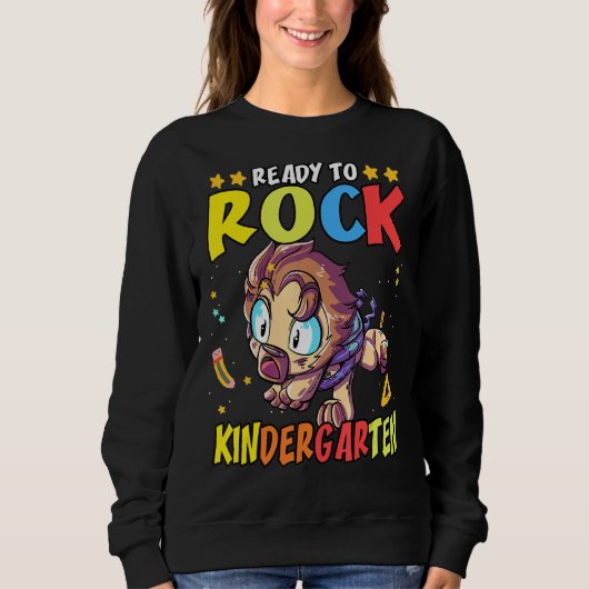 Ready To Rock幼稚園6 スウェットシャツ (正面)