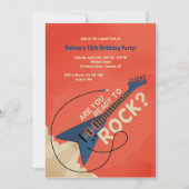 Ready to Rock招待状 招待状 (正面)