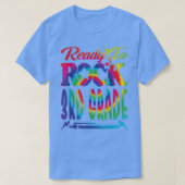 Ready To Rock 3年生新学期絞り染めT-S Tシャツ (デザイン正面)