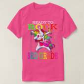 Ready To Rock 3rd Grade Back To School Dabbing Uni Tシャツ (デザイン正面)