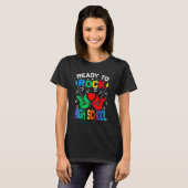Ready To Rock High School Back To School Guitar Tシャツ (正面フル)