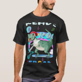 Ready To Rock Kindergarten dinosaur First Day Back Tシャツ (正面)