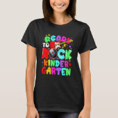 Ready To Rock Kindergarten First Day Of School Boy Tシャツ (正面)
