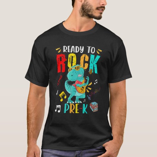 Ready To Rock Pre Kレックス遊のギター Tシャツ (正面)