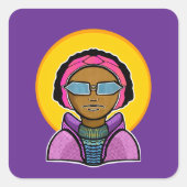 Ready to ski スクエアシール (正面)