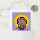 Ready to ski ノートカード (正面/裏面インサイチュ)