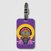 Ready to ski ラゲッジタグ (正面縦)