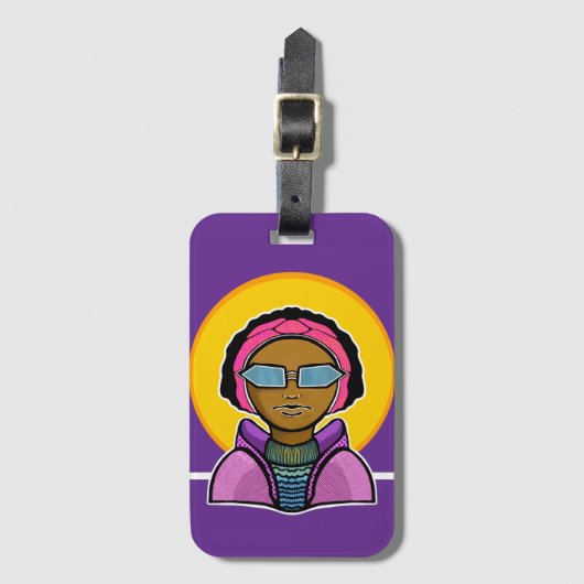 Ready to ski ラゲッジタグ (正面縦)