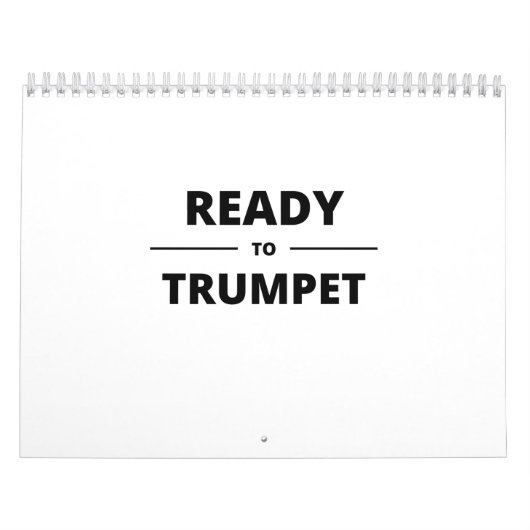 READY TO TRUMPET カレンダー (カバー)
