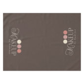 Readymade Logo Makeup Artist Tablecloth Runner テーブルクロス (正面(横))