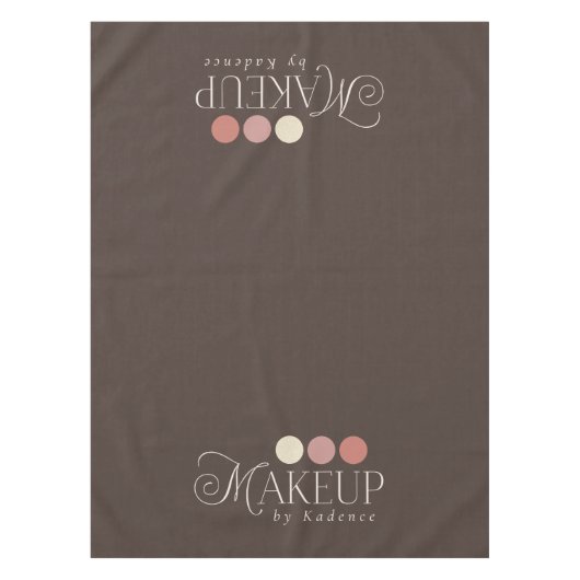 Readymade Logo Makeup Artist Tablecloth Runner テーブルクロス (正面)