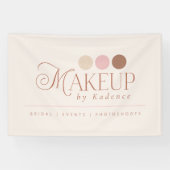 Readymade Logo Makeup Artist Vendor Booth Banner 横断幕 (横)