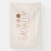 Readymade Logo Makeup Artist Vendor Booth Banner 横断幕 (縦)