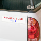 REAGAN/BUSH 2012年 バンパーステッカー (トラック上)