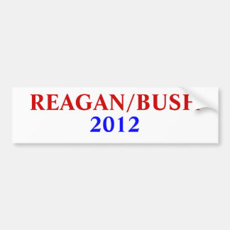REAGAN/BUSH 2012年 バンパーステッカー