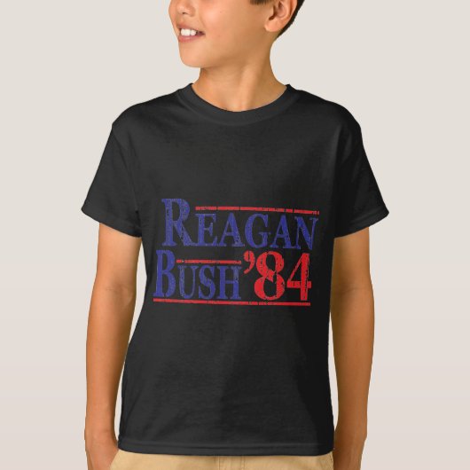 REAGAN-BUSH-84 Tシャツ (正面)