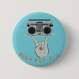 realボタンのためのブーム 缶バッジ