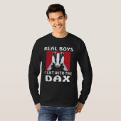 Real Boys Fight With The Dax Purse Stock Trader Tr Tシャツ (正面フル)