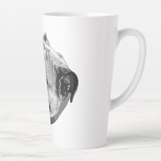 Real Bulldog Pop カフェラテマグ (右)