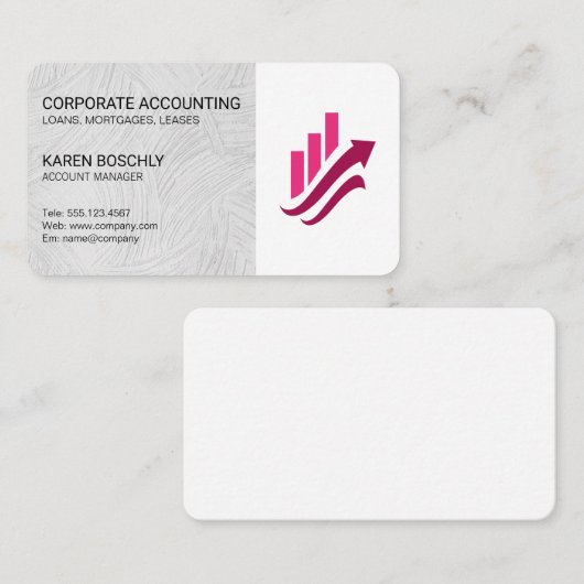 Real Estate | Account Manage | Corporate Fintech  名刺 (正面/裏面)