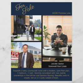 Real Estate Agent | Custom Logo Property Branding チラシ