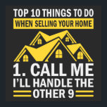 Real Estate Agent Funny Quote     ポスター<br><div class="desc">Unique real estate agent motivational t shirt showing motto 'Real estate is my hustle'. Makes a great gift for every realtor and hard working person and every loved one. Purchase yours today. Amazing real estate gift idea on birthday or christmas.</div>