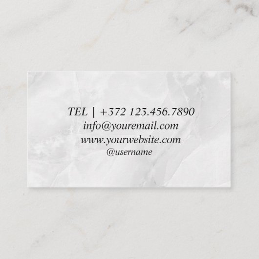 Real Estate Agent House Roof Logo Modern Navy Blue 名刺 (裏面)