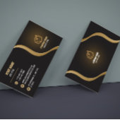 Real Estate Agent Luxury Business Card 名刺