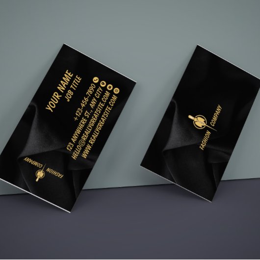 Real Estate Agent Luxury Business Card 名刺