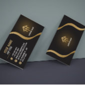 Real Estate Agent Luxury Business Card 名刺