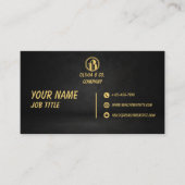 Real Estate Agent Luxury Business Card 名刺 (正面)