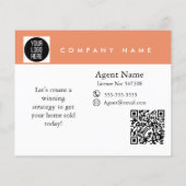 Real Estate Agent neighbor HELLO autumn fall チラシ (裏面)