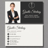 Real Estate Agent Neutral Photo  名刺