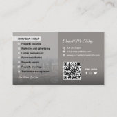 Real estate agent, Real estate company, Realtor Bu 名刺 (裏面)