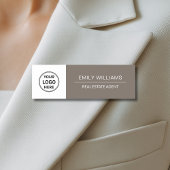 Real Estate Agent Realtor Broker Logo 名札