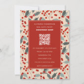 Real Estate Agent Realtor Christmas Happy Holidays シーズンカード (裏面)