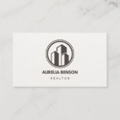 Real Estate Agent – Residential & Commercial Prope 名刺 (正面)