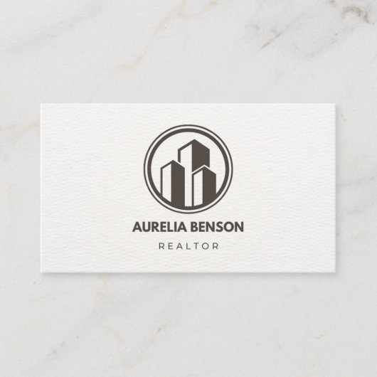 Real Estate Agent – Residential & Commercial Prope 名刺 (正面)