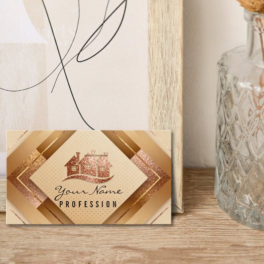 Real Estate Apartments Home Gold  名刺