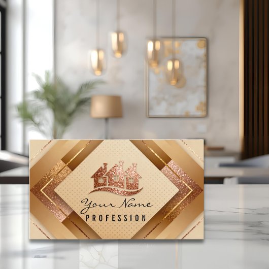 Real Estate Apartments Home Gold  名刺