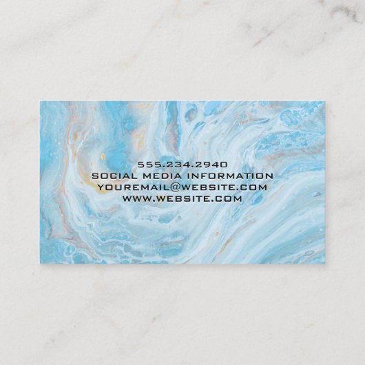 Real Estate Building Logo | Business Professional 名刺 (裏面)