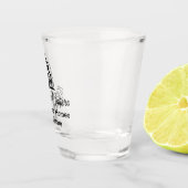 Real Estate Company Customized Realtor Logo ショットグラス (右)