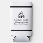 Real Estate Company Customized Realtor Logo スリム缶クーラー (正面)