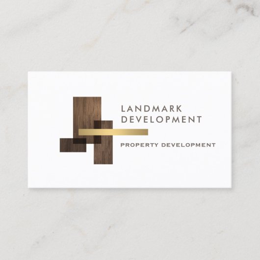 Real Estate Developer Logo 名刺 (正面)
